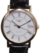 Longines Damklocka L4.378.8.11.0 Grande Classique Vit/Läder Ø27.2 mm