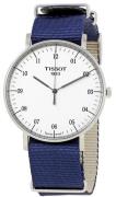 Tissot Herrklocka T109.610.17.037.00 T-Classic Vit/Stål Ø42 mm