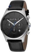 Esprit Herrklocka ES1G053L0025 Svart/Läder Ø42 mm