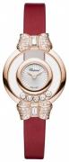 Chopard Damklocka 209425-5001 Happy Diamonds Icons Vit/Satin Ø25.8 mm