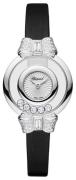 Chopard Damklocka 209425-1001 Happy Diamonds Icons Vit/Satin Ø25.8 mm