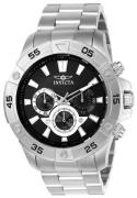 Invicta Herrklocka 22786 Pro Diver Svart/Stål Ø48 mm