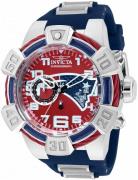 Invicta Herrklocka 35781 Nfl Röd/Kolfiber Ø52 mm