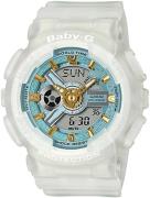 Casio Damklocka BA-110SC-7AER Baby-G Blå/Resinplast Ø43.4 mm