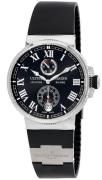 Ulysse Nardin Herrklocka 1183-126-3-42 Marine Collection Svart/Gummi