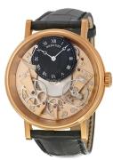 Breguet Herrklocka 7057BR-R9-9W6 Tradition Skelettskuren/Läder Ø40