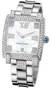 Ulysse Nardin Damklocka 130-91AC-8C-301 Ladies Caprice Vit/18 karat