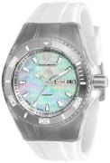 Technomarine Damklocka TM-115322 Cruise Monogram Silverfärgad/Gummi