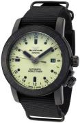 Glycine GL0142 Airman Antikvit/Läder Ø42 mm