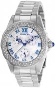 Invicta Damklocka 28436 Angel Vit/Stål Ø38 mm