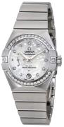 Omega Damklocka 127.15.27.20.55.001 Constellation Co-Axial 27Mm