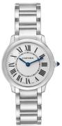 Cartier Damklocka WSRN0033 Ronde Must Silverfärgad/Stål Ø29 mm