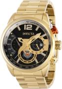 Invicta Herrklocka 39661 Aviator Blå/Stål Ø46 mm