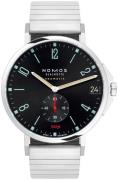 Nomos Glashütte Herrklocka N-581 Tangente Svart/Stål Ø42 mm