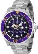 Invicta Herrklocka 42122 NFL Lila/Stål Ø47 mm