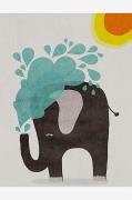 Poster Funny Elephant