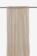 Venture Home - Gardin Elena med kanallängder 2-pack - Beige - Kanallän...