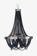 AG Home & Light - Taklampa Lillkedjan Black. 6ljus - Svart - Takpendla...