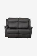 Nordic Furniture Group - 2 sits reclinersoffa Falcon - Grå - 2-sits so...