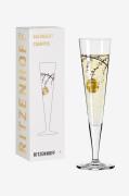 Ritzenhoff - Champagneglas Goldnacht NO:14 - Transparent - Vinglas - F...