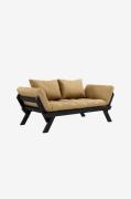 Karup Design - Lounge-bäddsoffa Bebop Svart Bas - Brun - Bäddsoffor - ...