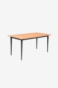 Hillerstorp - Bord Lerdala 160 x 90 cm Brun - Brun - Matbord utomhus -...