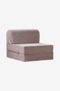 Hanah Home - Bäddsoffa med 1 sittplats Magic - Grå - Bäddsoffor - Från...