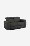 Loft24 - Soffa 2 Sits Capena Elektrisk - Brun - 2-sits soffor - Från H...