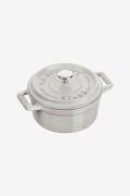 Staub - Gryta La Cocotte rund 10 cm, 0,25 L - Grå - Grytor & kastrulle...