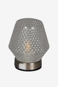 Konstsmide - B/O Led-ljus med glas 11cm - Silver - Dekorativ julbelysn...