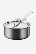 Hestan - Kastrull med lock NanoBond 16 cm / 1,4 liter - Krom - Grytor ...