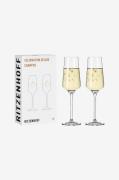 Ritzenhoff - Champagneglas Celebration Deluxe 2-pack - Transparent - V...