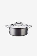 Hestan - Gryta med lock NanoBond Ø 20 cm, 2,8 liter - Krom - Grytor & ...