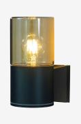 Aneta Lighting - Vägglampa Lysekil utomhus - Svart - Fasadbelysning - ...