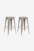 NORDFORM - Barpall Tower, 2-pack - Grå - Barstolar & pallar - Från Hom...