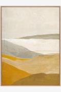 Malerifabrikken - Design Målning / Yellow Field / 90x120 Cm / Ekram - ...