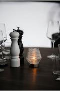 Konstsmide - B/O Led-ljus med glas 11cm - Silver - Dekorativ julbelysn...