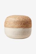 Affari of Sweden - Sittpuff Juni - Beige - Fotpallar & puffar - Från H...