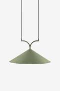Globen Lighting - Taklampa Curve 50 - Grön - Takpendlar - Från Homeroo...