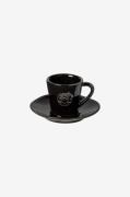COSTA NOVA - Espressomugg med fat Nova Black - Svart - Koppar & muggar...