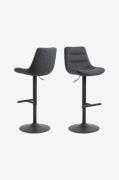 NORDFORM - Adisa barstol 2-pack - Grå - Barstolar & pallar - Från Home...