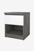 Tvilum - Naia Nattduksbord 1 låda - Paket - Grå - Sängbord - Från Home...
