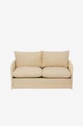 Hanah Home - Bäddsoffa med 2 säten Saga Large - Beige - Bäddsoffor - F...