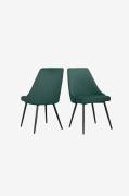 Loft24 - Matstol 2Pk Natascha - Grön - Stolar - Från Homeroom