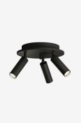 Herstal - Spotlight Pipeline rund 3 - Svart - Spotlights - Från Homero...