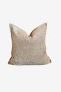 Zelected by Houze - Kuddfodral Imani Mörkt linne 65x65 - Beige - Prydn...