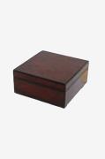 Halvor Bakke - Förvaringslåda i läder med lock - Brun - Småförvaring -...