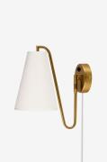 Globen Lighting - Vägglampa Lou - Mässing - Vägglampor - Från Homeroom