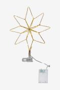 Star Trading - Toppstjärna Topsy - Guld - Dekorativ julbelysning - Frå...