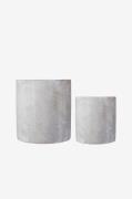 Wikholm Form - Kruka Siri M S/2 - Grå - Krukor & vaser - Från Homeroom